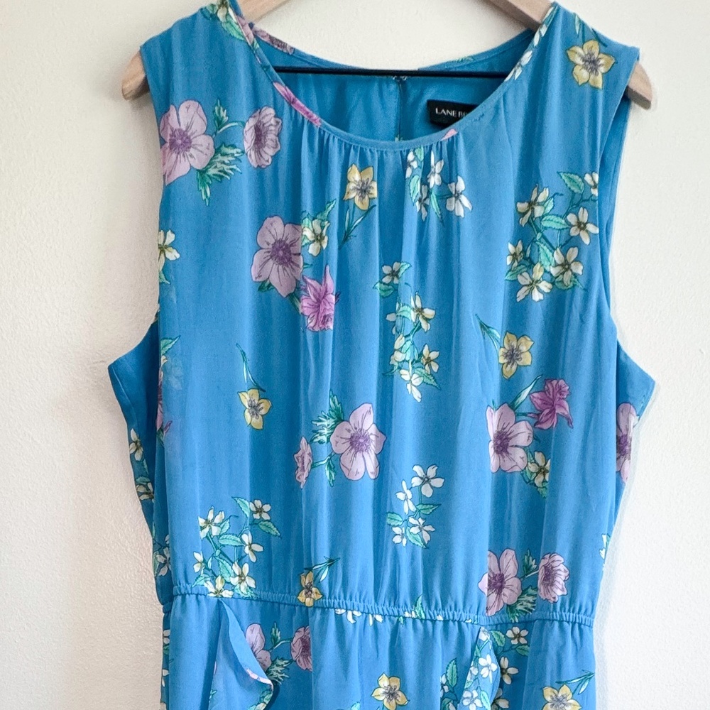 Sleeveless Floral Dress- Lane Bryant